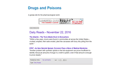 Desktop Screenshot of drugsandpoisons.com