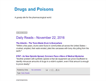 Tablet Screenshot of drugsandpoisons.com